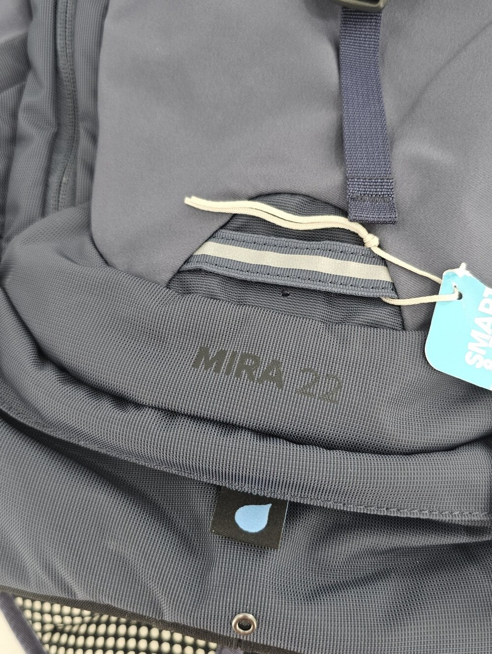 Osprey Mira 22 x-Res Anchor Blue OS Backpack Hike Hydration Sustainable Design - Picture 2 of 14